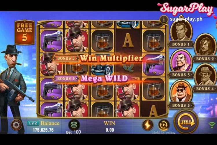 Sin City Slot Game Bonus Feature
