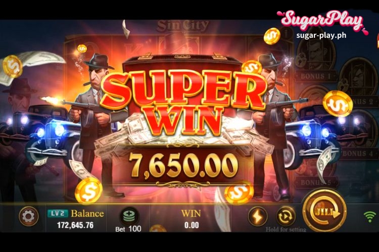 Sin City Slot Game Bonus Feature