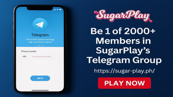 SugarPlay’s Telegram group is more than just a space for chatting—it’s a hub for updates, support, and rewards.